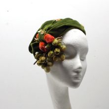 'Marg' Velvet Vintage Half Hat Tutorial Kit
